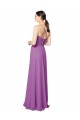 Dahlie A-Linien Chiffon Lange Brautjungfernkleider Websites