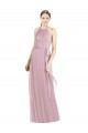 Primel A-Linien Neckholder Chiffon Lange Brautjungfernkleider Websites