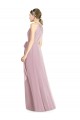 Primel A-Linien Neckholder Chiffon Lange Brautjungfernkleider Websites