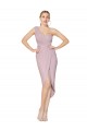 Primel Meerjungfrau Eine-Schulter Cocktail Chiffon Kurze Formale Brautjungfernkleider / Abendkleider / Abiballkleider Websites