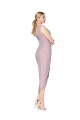 Primel Meerjungfrau V-Ausschnitt Cocktail Chiffon Kurze Formale Brautjungfernkleider / Abendkleider / Abiballkleider Websites