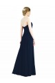 Rauchgrün A-Linien Chiffon Lange Brautjungfernkleider Websites
